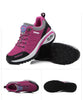 Women Running Air Cushion Athletic Sneakers Walking Breathable Sport Lace Up Hight Platform Casual Shoes Womens Mesh Sneakers Fashion Tennis Breathable Walking Gym Work Shoes by Stevvex