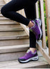 Women Running Air Cushion Athletic Sneakers Walking Breathable Sport Lace Up Hight Platform Casual Shoes Womens Mesh Sneakers Fashion Tennis Breathable Walking Gym Work Shoes by Stevvex