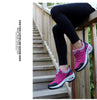Women Running Air Cushion Athletic Sneakers Walking Breathable Sport Lace Up Hight Platform Casual Shoes Womens Mesh Sneakers Fashion Tennis Breathable Walking Gym Work Shoes by Stevvex