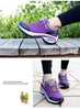Women Running Air Cushion Athletic Sneakers Walking Breathable Sport Lace Up Hight Platform Casual Shoes Womens Mesh Sneakers Fashion Tennis Breathable Walking Gym Work Shoes by Stevvex