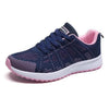 Women Running Sneakers Breathable Women Flat Shoes Lightweight Casual Lace-up Casual Light Sneaker Outdoor Breathable Mesh Fashion Sports Womens Sneakers by Stevvex