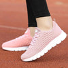 Women Running Sneakers Breathable Women Flat Shoes Lightweight Casual Lace-up Casual Light Sneaker Outdoor Breathable Mesh Fashion Sports Womens Sneakers by Stevvex