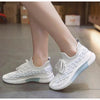 Women Running Sneakers Shoes Vulcanized Women's Casual Flats Elegant Soft Walking Shoes Breathable Non Slip Tennis Athletic Shoe For Casual Gym And Work by Stevvex