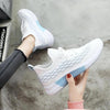Women Running Sneakers Shoes Vulcanized Women's Casual Flats Elegant Soft Walking Shoes Breathable Non Slip Tennis Athletic Shoe For Casual Gym And Work by Stevvex