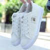 Women's Blue Canvas Sneakers Breathable Classic Summer Denim Stylish Fashion Women Sneakers by Stevvex