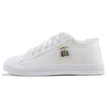 Women's Canvas Breathable Classic Summer Sneakers Lace-Up Shoes Casual Outdoor Men Sneakers Womens Canvas Sneakers Low Top Tennis White Shoes by Stevvex