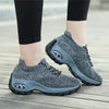 Women's Casual Chunky Sneakers Platform Walking Shoes Fashion Knited Casual Walking Shoes Sock Sneakers Slip On Mesh Air Cushion Comfortable Easy Shoes by Stevvex
