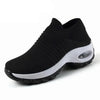 Women's Casual Chunky Sneakers Platform Walking Shoes Fashion Knited Casual Walking Shoes Sock Sneakers Slip On Mesh Air Cushion Comfortable Easy Shoes by Stevvex