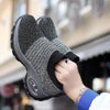 Women's Casual Chunky Sneakers Platform Walking Shoes Fashion Knited Casual Walking Shoes Sock Sneakers Slip On Mesh Air Cushion Comfortable Easy Shoes by Stevvex