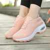 Women's Casual Chunky Sneakers Platform Walking Shoes Fashion Knited Casual Walking Shoes Sock Sneakers Slip On Mesh Air Cushion Comfortable Easy Shoes by Stevvex
