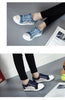 Women's Casual Shoes Summer Fashion Low Top Women's Sneakers Breathable Mesh Low Casual Canvas Shoes Lace-up Classic Shoes Comfortable Tennis Shoes For Walking by Stevvex