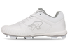 RIP-IT Women's Ringor Softball Cleats with Pitching Toe - White