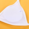 Women’s Funny Printed 2Pcs Bikini Suits Women's Scalloped Triangle Bikini Print Bottom Two Piece Swimsuit Deep V-neck Detachable Breast Pad Sling Tops with Triangle Bottoms Swimsuits by Stevvex