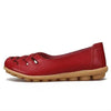Women's Genuine Leather Flats Sandals Elegant Comfortable Soft Non Slip Design For Women by Stevvex