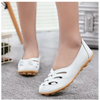 Women's Genuine Leather Flats Sandals Elegant Comfortable Soft Non Slip Design For Women by Stevvex