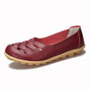Women's Genuine Leather Flats Sandals Elegant Comfortable Soft Non Slip Design For Women by Stevvex