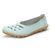 Women's Genuine Leather Flats Sandals Elegant Comfortable Soft Non Slip Design For Women by Stevvex