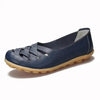 Women's Genuine Leather Flats Sandals Elegant Comfortable Soft Non Slip Design For Women by Stevvex