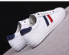 Women's Genuine Leather Sneakers Women Casual Fashionable Sports Shoes Vulcanized Woman White Flat White Sneakers Leather Casual Shoes White Tennis Sneakers by Stevvex