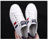 Women's Genuine Leather Sneakers Women Casual Fashionable Sports Shoes Vulcanized Woman White Flat White Sneakers Leather Casual Shoes White Tennis Sneakers by Stevvex