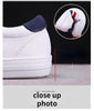 Women's Genuine Leather Sneakers Women Casual Fashionable Sports Shoes Vulcanized Woman White Flat White Sneakers Leather Casual Shoes White Tennis Sneakers by Stevvex