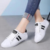 Women's Genuine Leather Sneakers Women Casual Fashionable Sports Shoes Vulcanized Woman White Flat White Sneakers Leather Casual Shoes White Tennis Sneakers by Stevvex