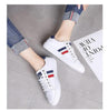 Women's Genuine Leather Sneakers Women Casual Fashionable Sports Shoes Vulcanized Woman White Flat White Sneakers Leather Casual Shoes White Tennis Sneakers by Stevvex