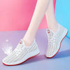 Women's Running Summer Woven Sports Sneakers Fashion Casual Shoe Breathable Mesh Walking Shoes Non Slip Lightweight Breathable Mesh Running Shoes Comfortable Design by Stevvex