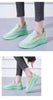 Women's Running Summer Woven Sports Sneakers Fashion Casual Shoe Breathable Mesh Walking Shoes Non Slip Lightweight Breathable Mesh Running Shoes Comfortable Design by Stevvex