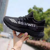 Women's Running Summer Woven Sports Sneakers Fashion Casual Shoe Breathable Mesh Walking Shoes Non Slip Lightweight Breathable Mesh Running Shoes Comfortable Design by Stevvex
