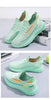 Women's Running Summer Woven Sports Sneakers Fashion Casual Shoe Breathable Mesh Walking Shoes Non Slip Lightweight Breathable Mesh Running Shoes Comfortable Design by Stevvex