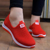 Women's Sneakers Espadrrilles Breathable Mesh Summer Shoes For Women Walking Solid Non Slip Casual Shoes Girls Tennis Slip On Sneakers Lightweight Comfortable Mesh Casual Sneakers by Stevvex