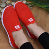 Women's Sneakers Espadrrilles Breathable Mesh Summer Shoes For Women Walking Solid Non Slip Casual Shoes Girls Tennis Slip On Sneakers Lightweight Comfortable Mesh Casual Sneakers by Stevvex