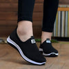 Women's Sneakers Espadrrilles Breathable Mesh Summer Shoes For Women Walking Solid Non Slip Casual Shoes Girls Tennis Slip On Sneakers Lightweight Comfortable Mesh Casual Sneakers by Stevvex