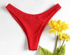 Women's Strapless Bowknot Split Bikini Swimsuit Swimming Suit For Women Women's Tie Knot Front Solid Color Bikini Set Swimsuit Bathing Suits High Cut Bikini Set Strapless Solid Color 2 Pieces Bathing Suit by Stevvex