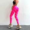 Women's Unique Yoga Pants Tummy Control High Waist Workout Running Seamless Yoga Pant High Elastic Sports Fitness Legging Women High Waist Gym Running Training Girl Tight Pants by Stevvex
