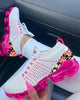 Women's Vulcanize Stylish Sneakers Fashionable Luxury Summer Air Cushion Sole Running Lightweight Mesh Tennis Sneaker Fashion Athletic Walking Shoes Elegant Design by Stevvex