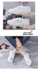 Women's White Casual Sneakers Spring Summer Breathable Flats Solid Color Mesh Shoes Fashion White Flat Sneakers Women Workout Tennis Walking Gym Fashion Sneakers by Stevvex