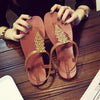 Women Sandals Flip Flops Summer Flat Shoes Woman Sandals Beach Flat Sandals T-Strap Sandals Strappy Flip Flop Sandal Flat Slide Casual Summer Beach Thong Slipper by Stevvex