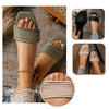 Women Sandals Summer Hollow Out Shoes Open Toe Beach Flats Ladies Footwear Strappy Flat Sandals Adjustable Casual Sandal With Open Toe Slingback Elegant Sandals by Stevvex