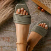 Women Sandals Summer Hollow Out Shoes Open Toe Beach Flats Ladies Footwear Strappy Flat Sandals Adjustable Casual Sandal With Open Toe Slingback Elegant Sandals by Stevvex