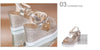 Women Sandals Summer Platform Sandals Buckle Strap Peep Toe Thick Bottom Modern Espadrille Sandals Platform Cross Buckle Strap Slingback Summer Open Toe Shoes by Stevvex