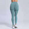 Women Seamless Workout Leggings High Waist Push Up Leggings Seamless Leggings Women Yoga Pants Fitness Push Up Leggings Workout Gym Pants Female Ladies Fashion Legging Bright Colors Yellow Sports Leggings by Stevvex