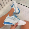 Women Sport Elegant Sneakers Platform Shoes Flats Solid Casual Spring Summer New Fashion Women's Vulcanized Running Sneakers Walking Tennis Shoes Lightweight Breathable Design by Stevvex
