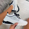 Women Sport Elegant Sneakers Platform Shoes Flats Solid Casual Spring Summer New Fashion Women's Vulcanized Running Sneakers Walking Tennis Shoes Lightweight Breathable Design by Stevvex