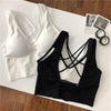 Women Sports Bra Sexy Brathable Sports Top Yoga Bra Push Up Top Female Gym Fitness Sports Underwear Female Seamless bra by Stevvex
