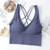 Women Sports Bra Sexy Brathable Sports Top Yoga Bra Push Up Top Female Gym Fitness Sports Underwear Female Seamless bra by Stevvex