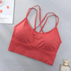 Women Sports Bra Sexy Brathable Sports Top Yoga Bra Push Up Top Female Gym Fitness Sports Underwear Female Seamless bra by Stevvex