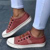 Women Summer Autumn Sneakers Low-Cut Trainers Canvas Flat Sneakers Casual Slip On Canvas Comfortable Walking Flats Shoes For Womens by Stevvex