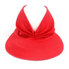 Women Sun Visor Summer Hat Women Anti-ultraviolet Hat Women's Elegant Simple Hat Classic Women's Hat Hollow Top Hat Elastic Hollow Top Hat Outdoor Quick-drying Sun Hat Summer Beach Hat by Stevvex